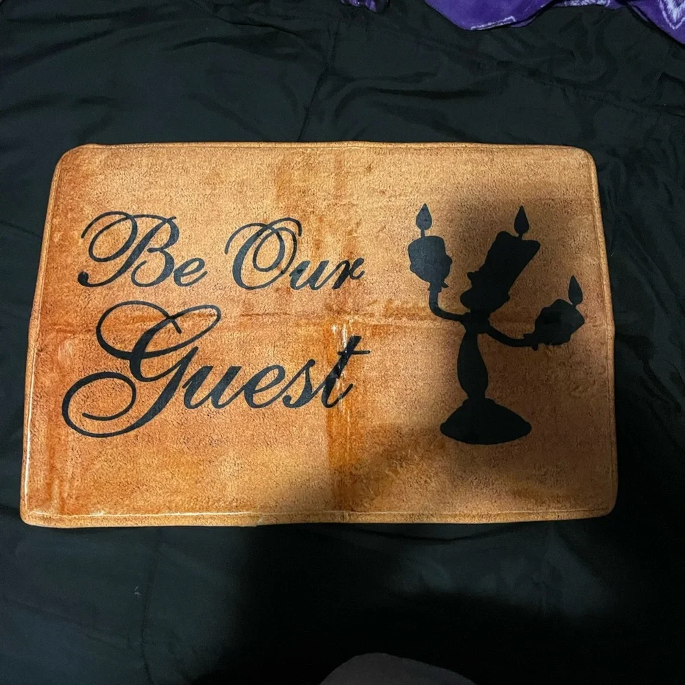Beauty And The Beast Door Mat